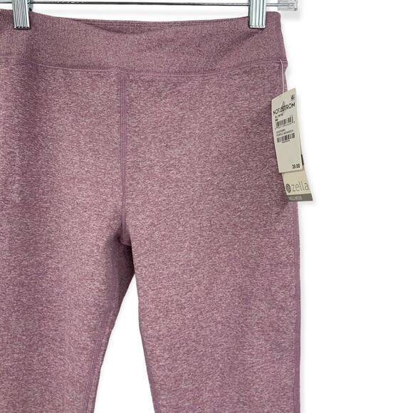Zella Girls Purple Monarch Stirrup Foot Athletic Leggings Size Large 10/12 NWT - Picture 3 of 6